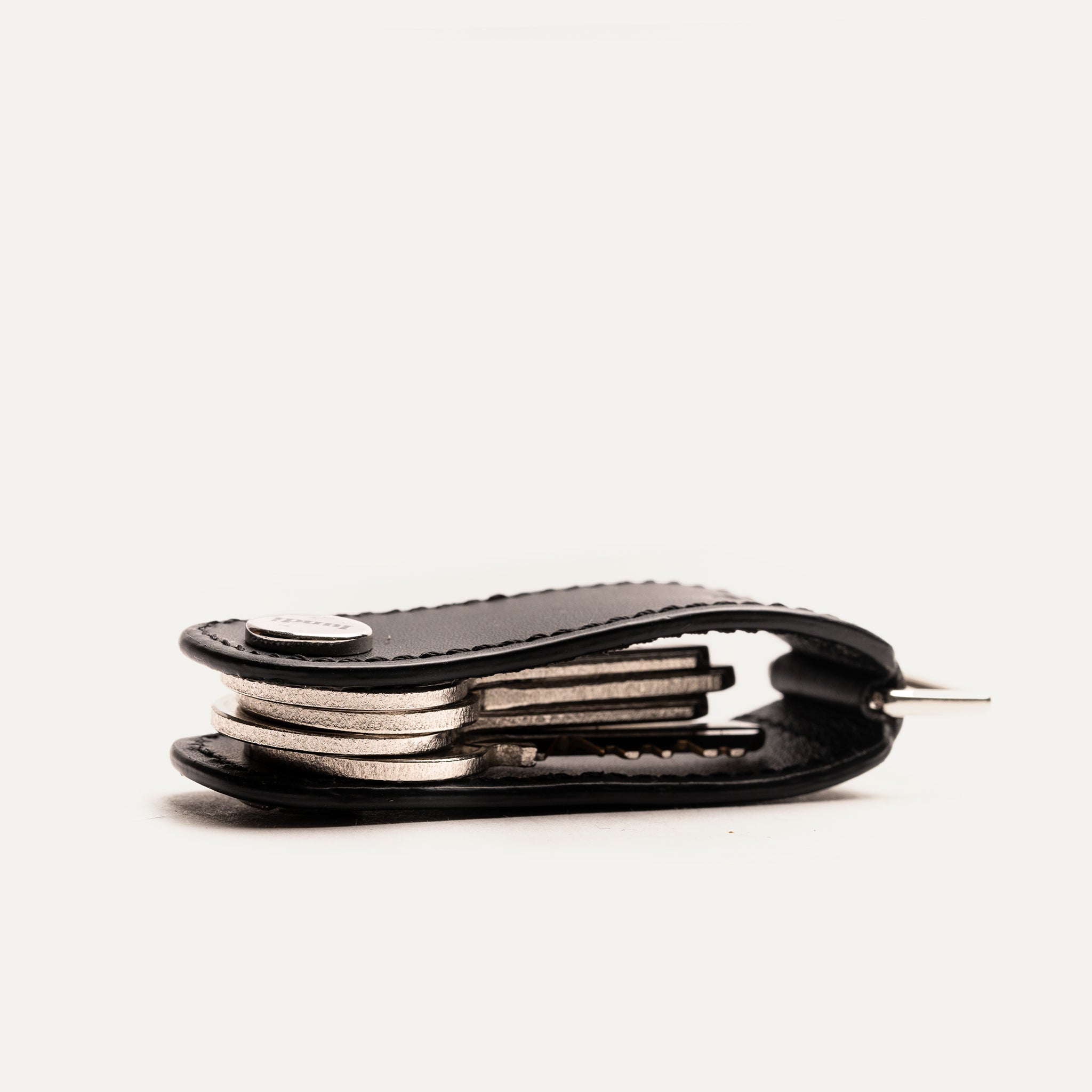 Leather Key Ring | Lucio Black