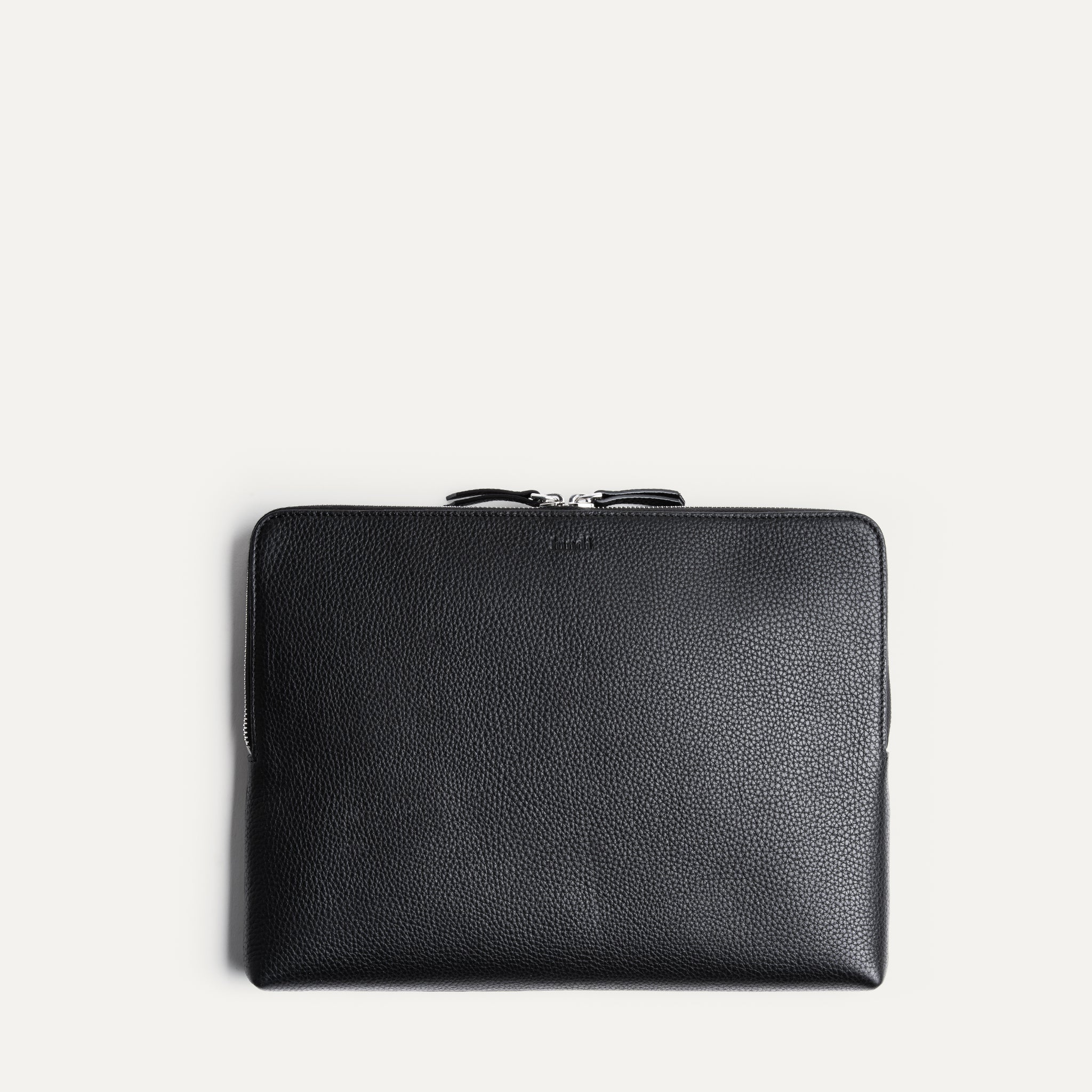 Pochette ordinateur en cuir grainé pour MacBook Air 13 pouces ou Ipad.