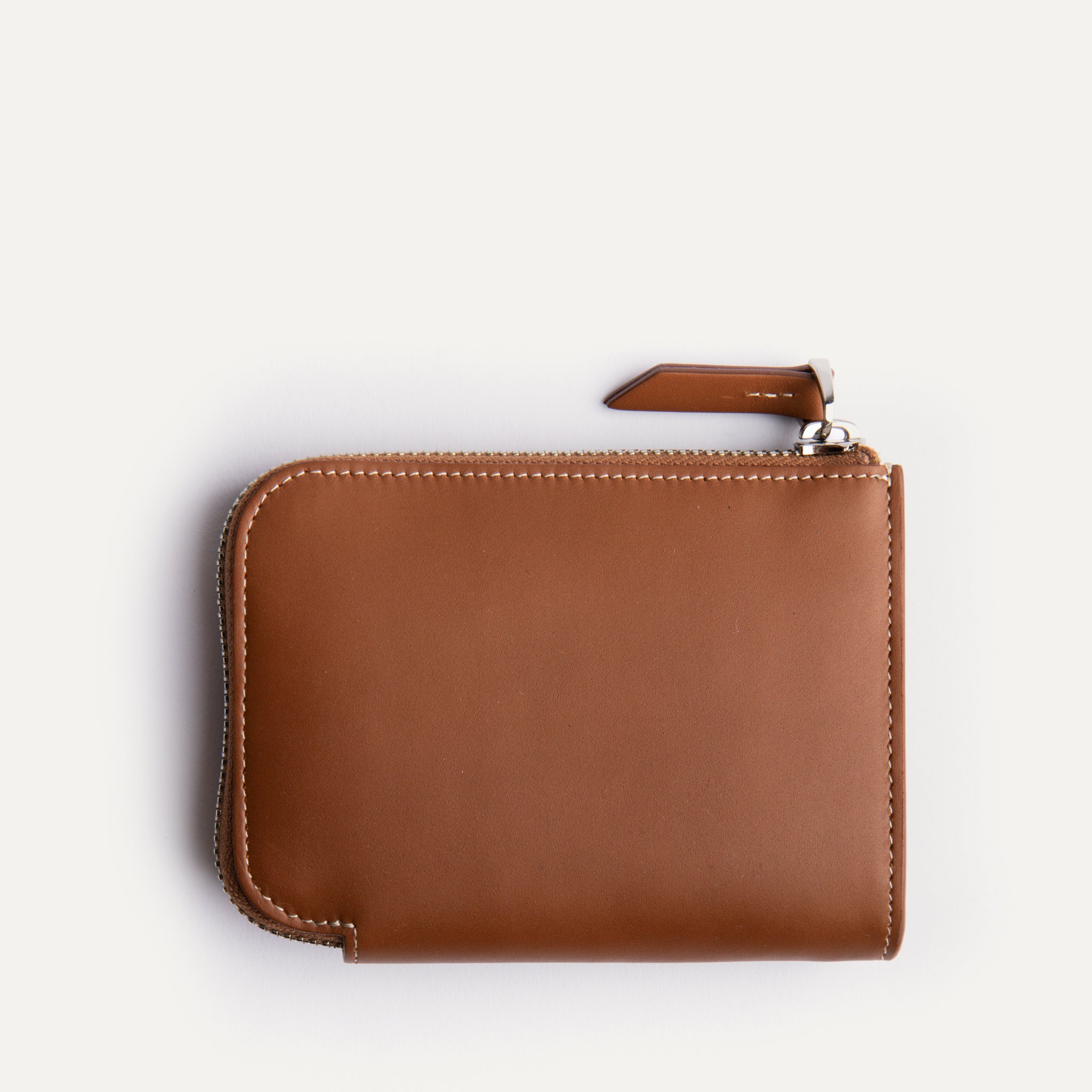 lundi Leather Wallet | CHARLES Cognac