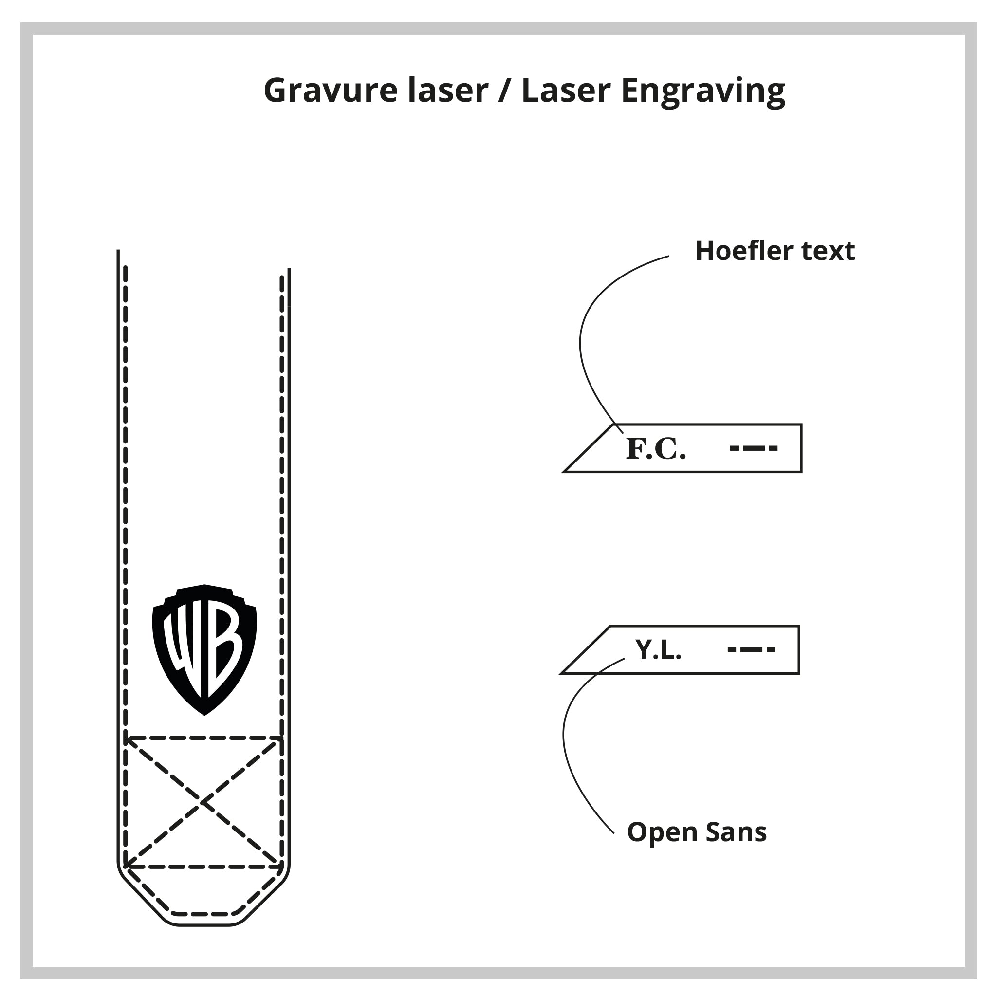 Gravure laser - Personnalisation