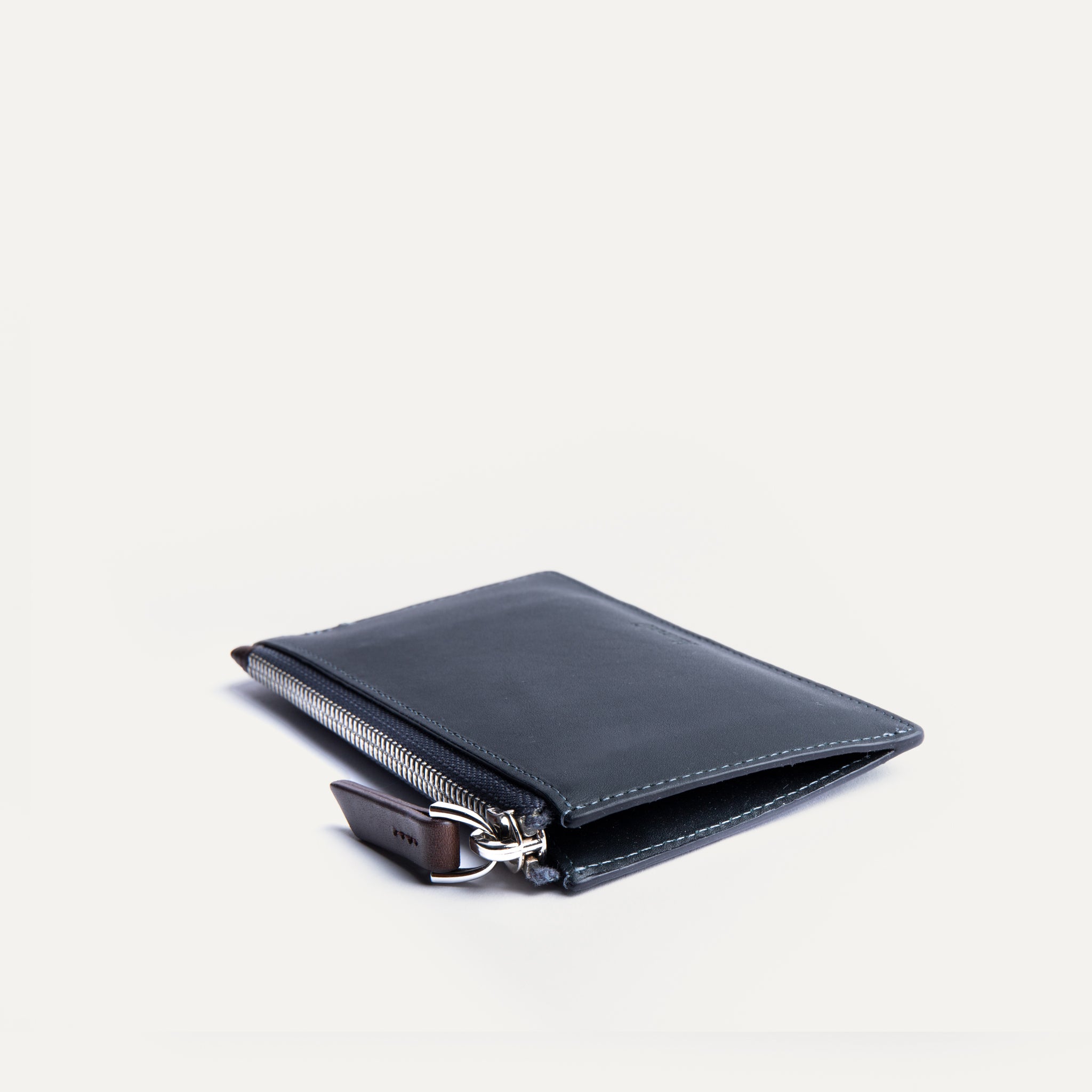 lundi Leather Wallet | WINCH Navy
